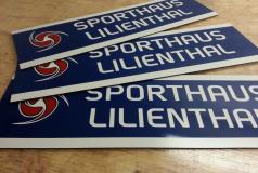 Dibond Schild Bremen Sporthaus Lilienthal